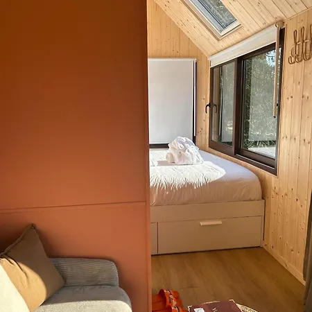 Tiny Pampa - Etang & Bain Nordique 샬레 Etival-les-le-Mans