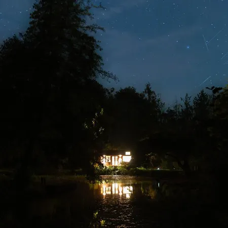 Tiny Pampa - Etang & Bain Nordique 木屋 Etival-les-le-Mans