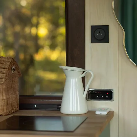 木屋 Tiny Pampa - Etang & Bain Nordique Etival-les-le-Mans