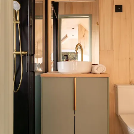 Tiny Pampa - Etang & Bain Nordique 木屋 *