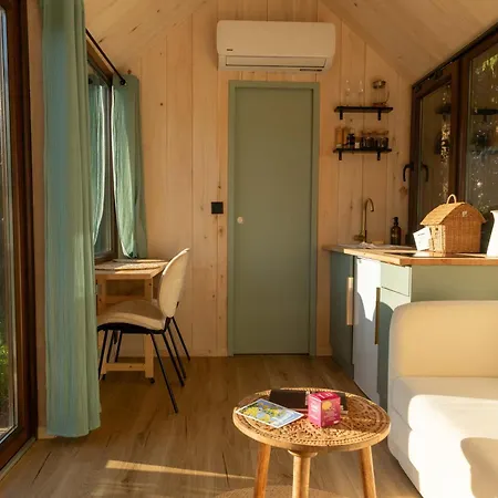 Tiny Pampa - Etang & Bain Nordique 木屋 *