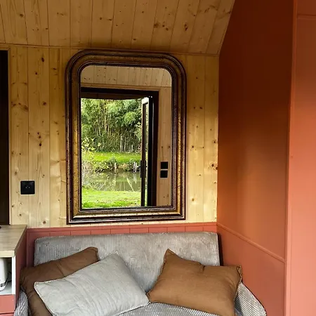木屋 Tiny Pampa - Etang & Bain Nordique Etival-les-le-Mans
