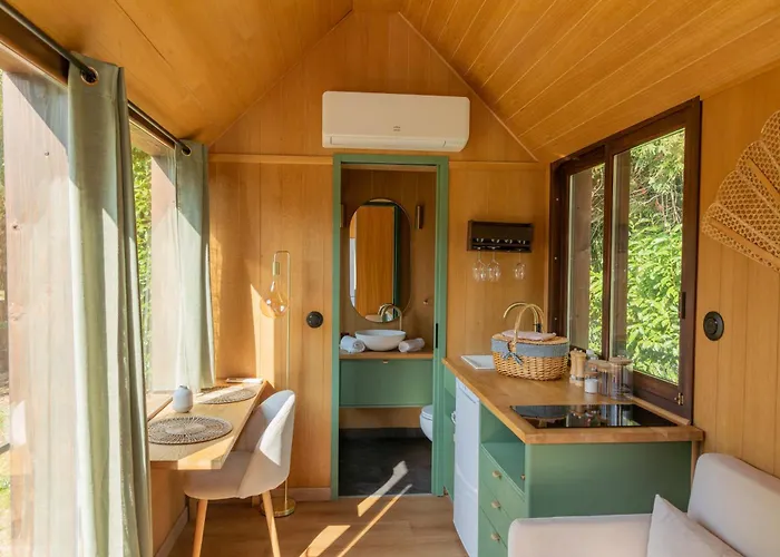 Alpesi faház Tiny Pampa - Etang & Bain Nordique Étival-lès-Le Mans